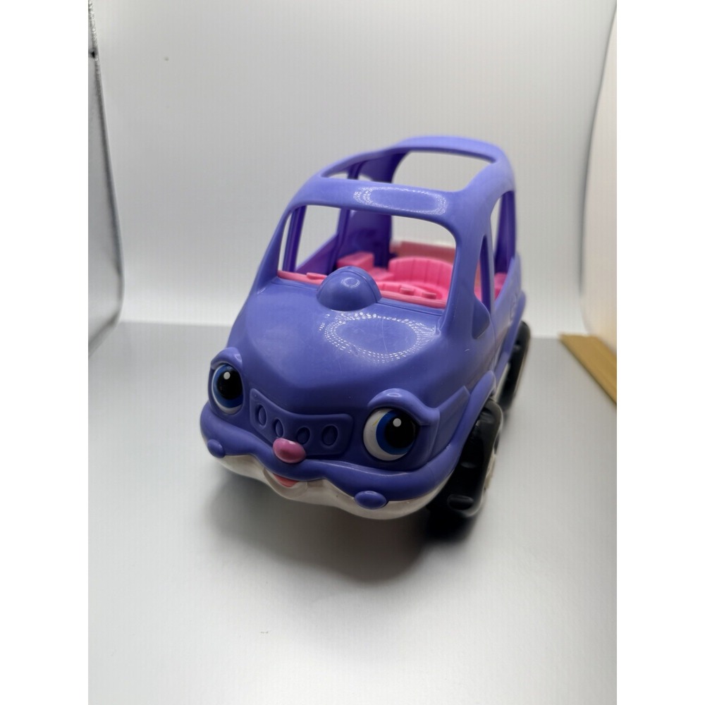 Little People Lil' Mover Purple SUV Car Van 2005 Vintage No Sound